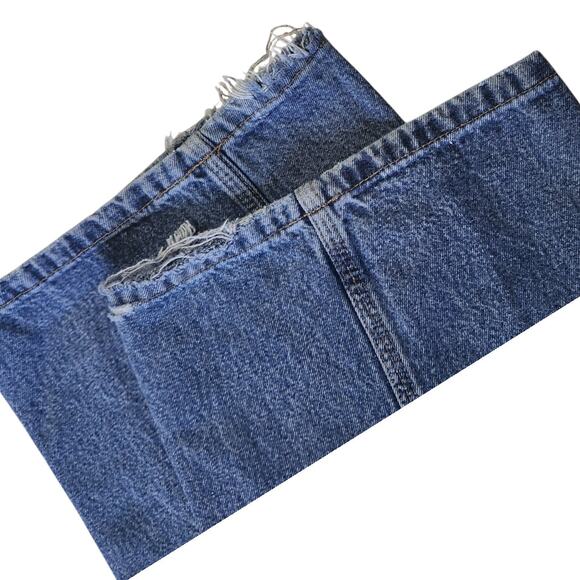 Carhartt Carpenter Relaxed Fit Medium Wash Baggy Denim Jean Pants Mens 40x29 - Picture 5 of 8